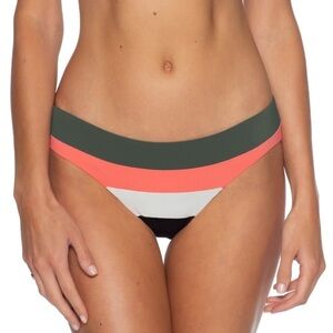 NWT Becca by Rebecca Virtue Circuit Mia Colorblock Bikini Bottoms